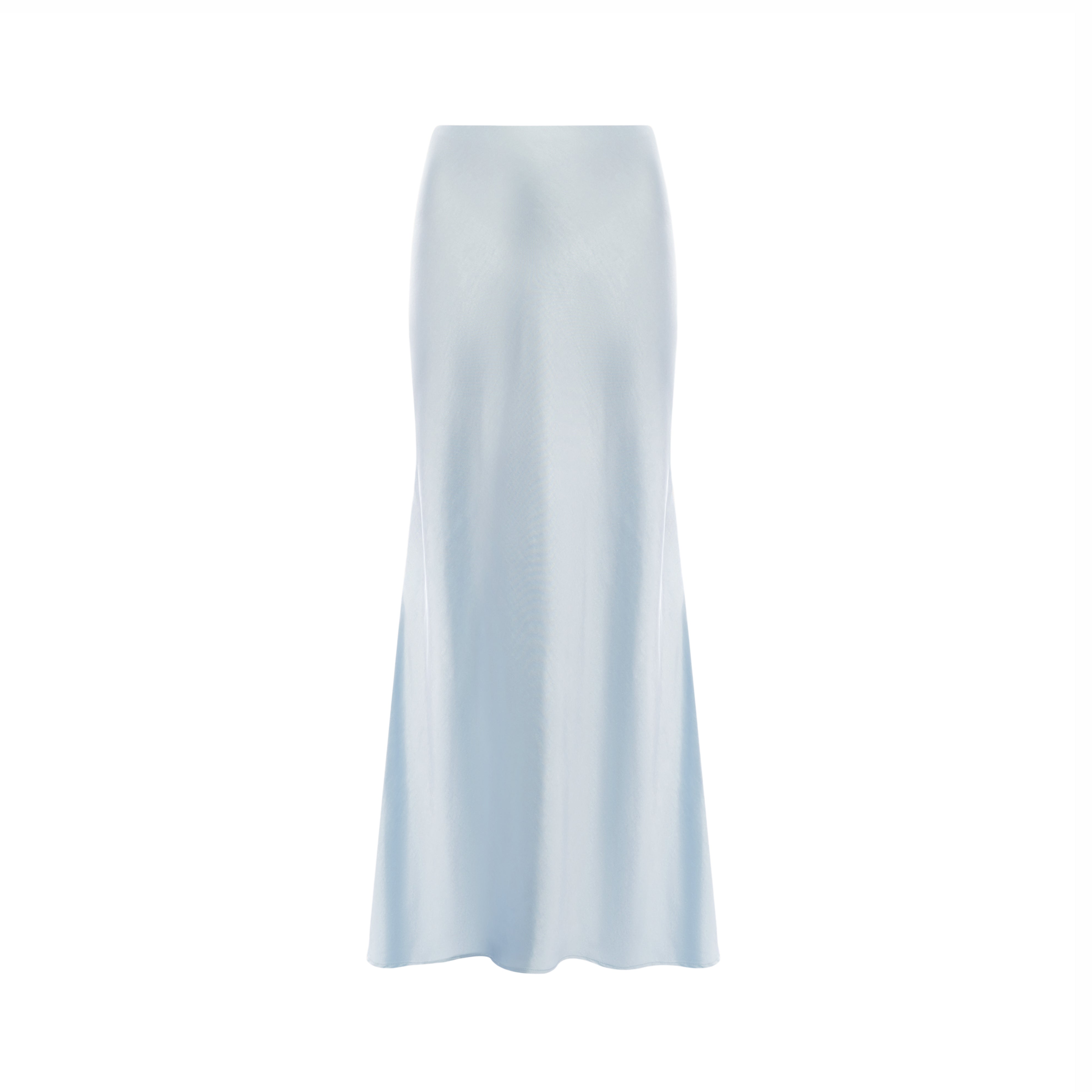 Midikleid in A-Linie mit Blumenmuster und Laternenärmeln
