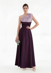 Midikleid in A-Linie mit Blumenmuster und Laternenärmeln
