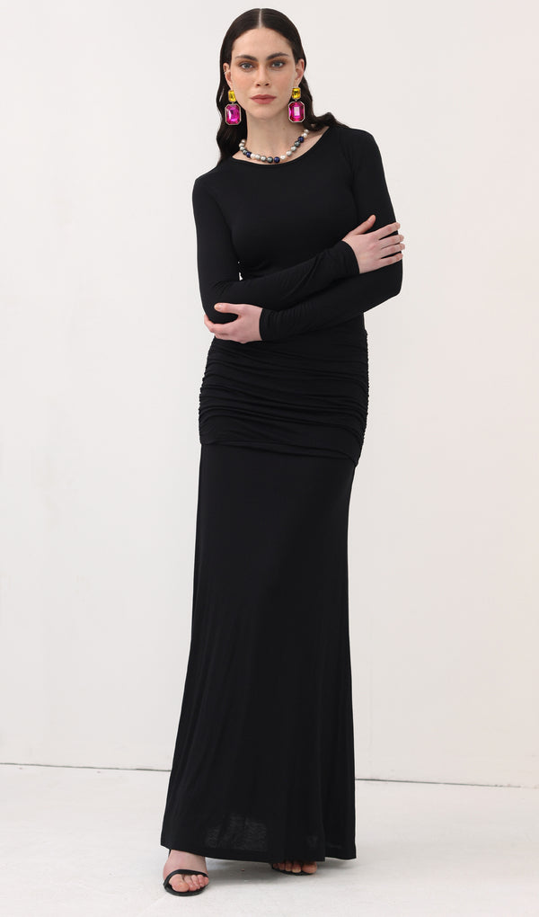 Semi Transparent Maxi Dress