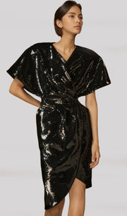 Sequin Midi Dress