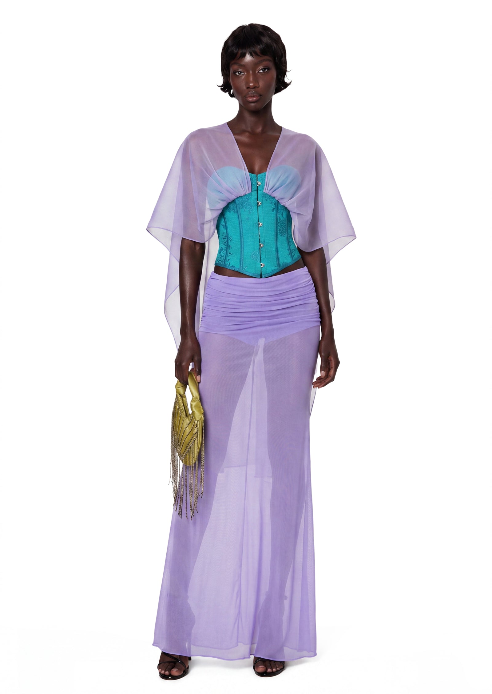 Achala Corset & Tulle Skirt Set