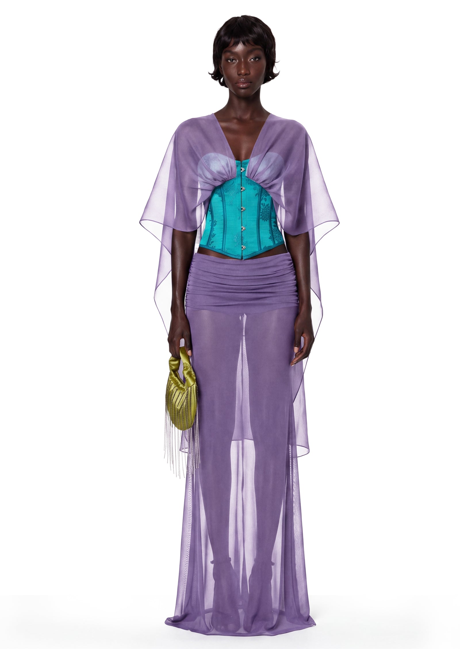 Achala Corset & Tulle Skirt Set