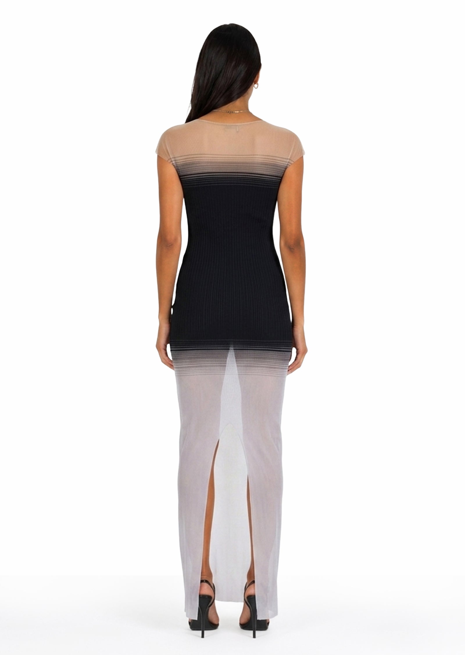 Baldev Dégradé Knit Maxi Dress