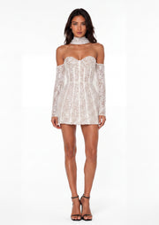 Taline Off Shoulder Mini Dress